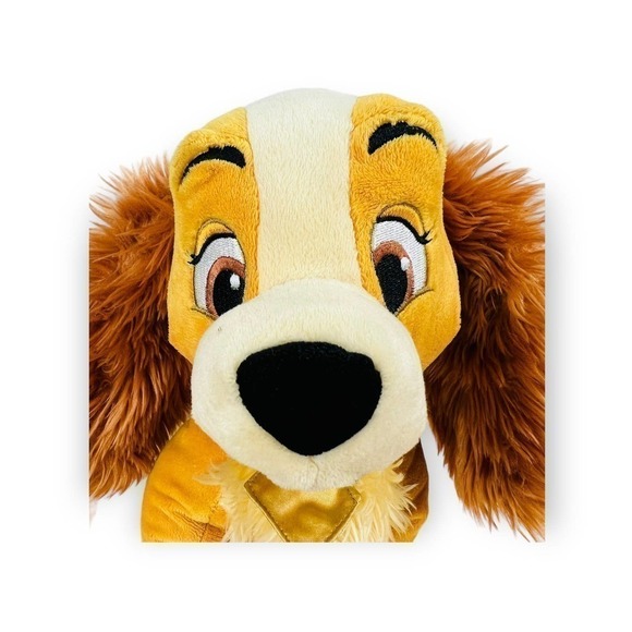 Disney Store Plush Lady Dog 12” Stuffed Animal Classic Vintage - Picture 3 of 8